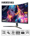 Monitor Gamer Teros 27" 75Hz Full HD
