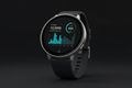 Google Pixel Watch 3 45mm vista frontal aluminio negro
