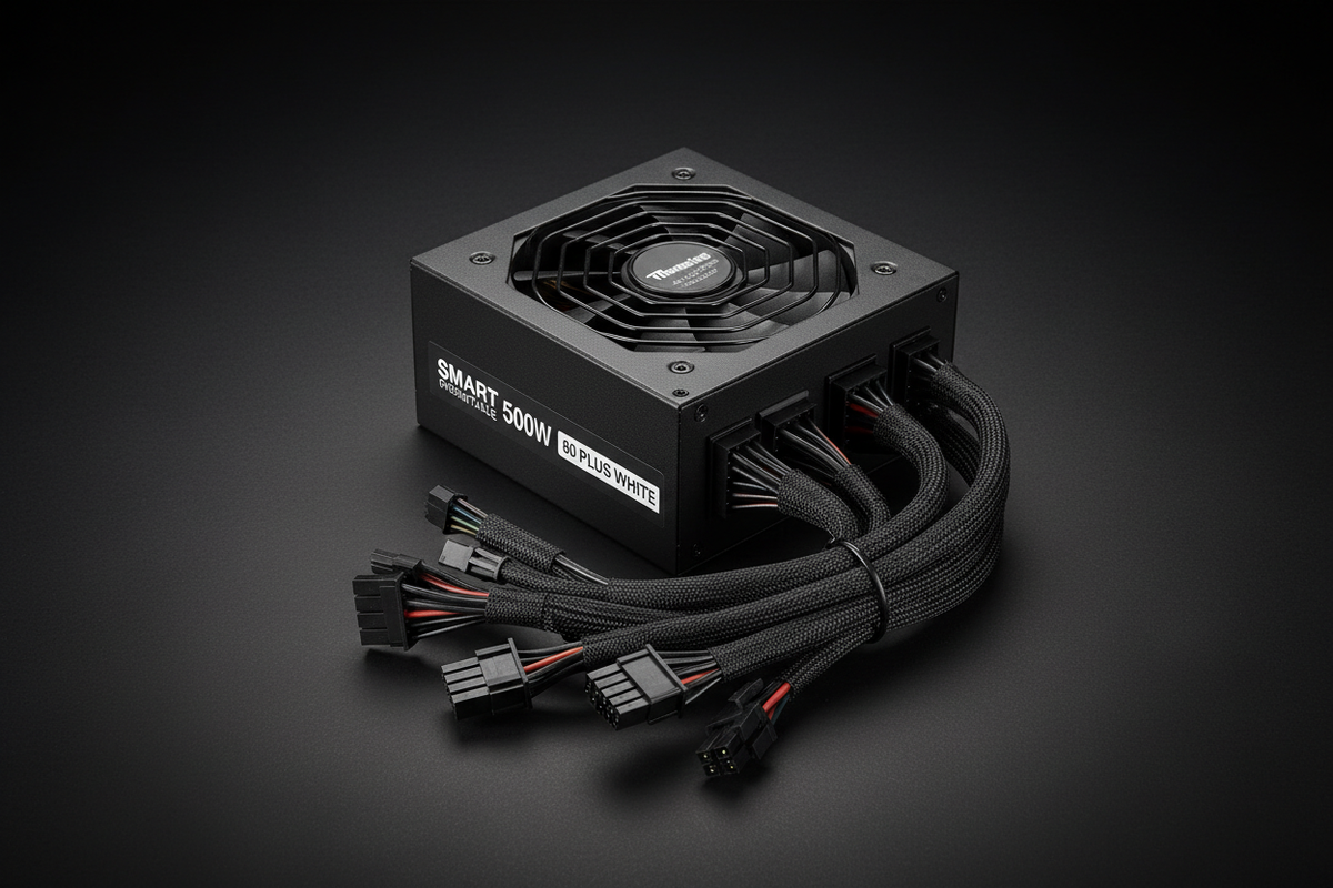 Fuente Thermaltake Smart 500W 80+ White