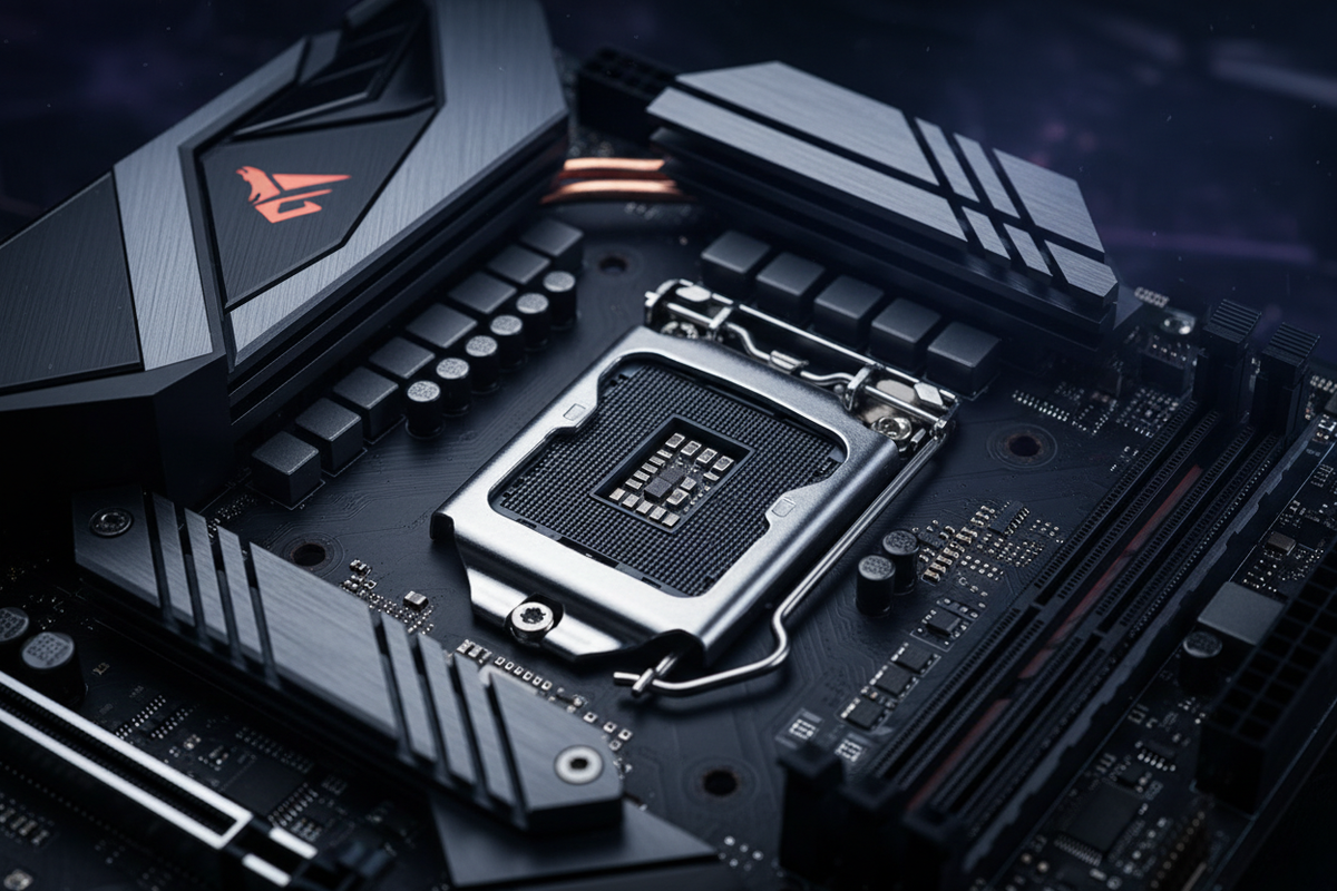 Gigabyte Z790 AORUS Master macro socket LGA1700 VRM 20 fases