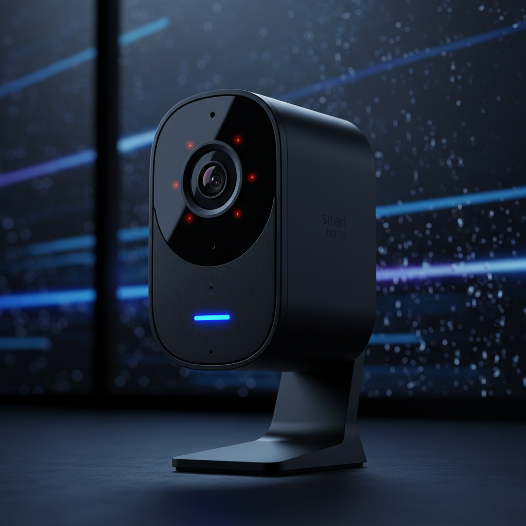 Cámara de seguridad WiFi 4K con visión nocturna