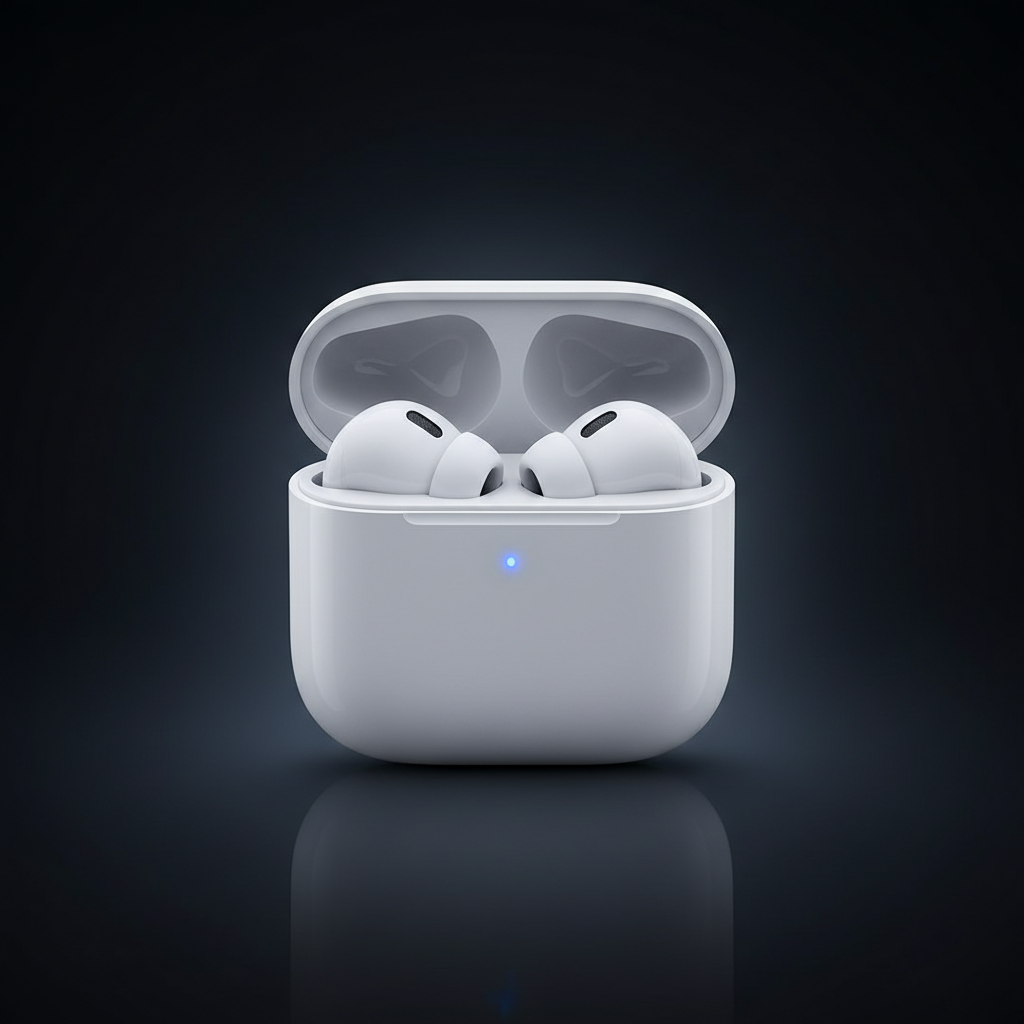Huawei FreeBuds SE 2 estuche de carga abierto con LED