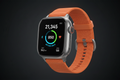 Apple Watch Ultra 2 vista frontal titanio Orange Alpine Loop