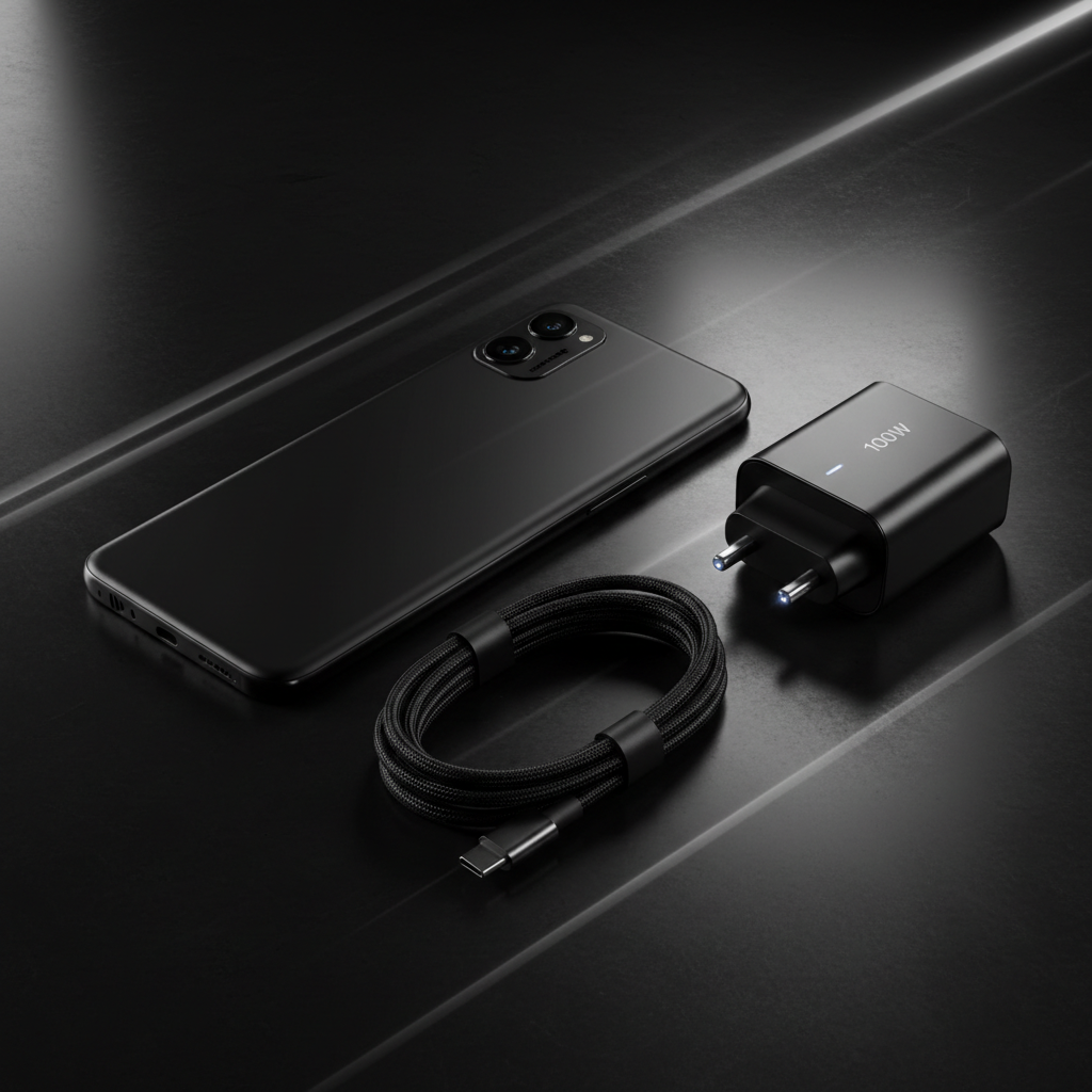 Smartphone Nova X Pro 5G con cargador rápido 100W y cable USB-C