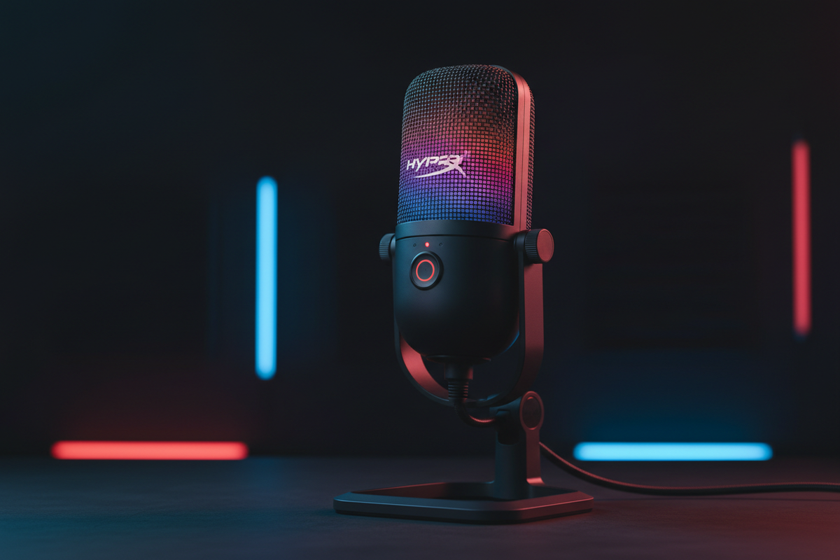 Micrófono HyperX QuadCast S RGB