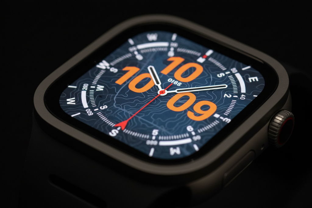 Apple Watch Ultra 2 macro pantalla OLED 2000 nits