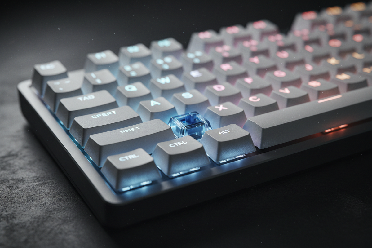 Teclado Antryx Eclipse TK-800 macro switches Blue PBT