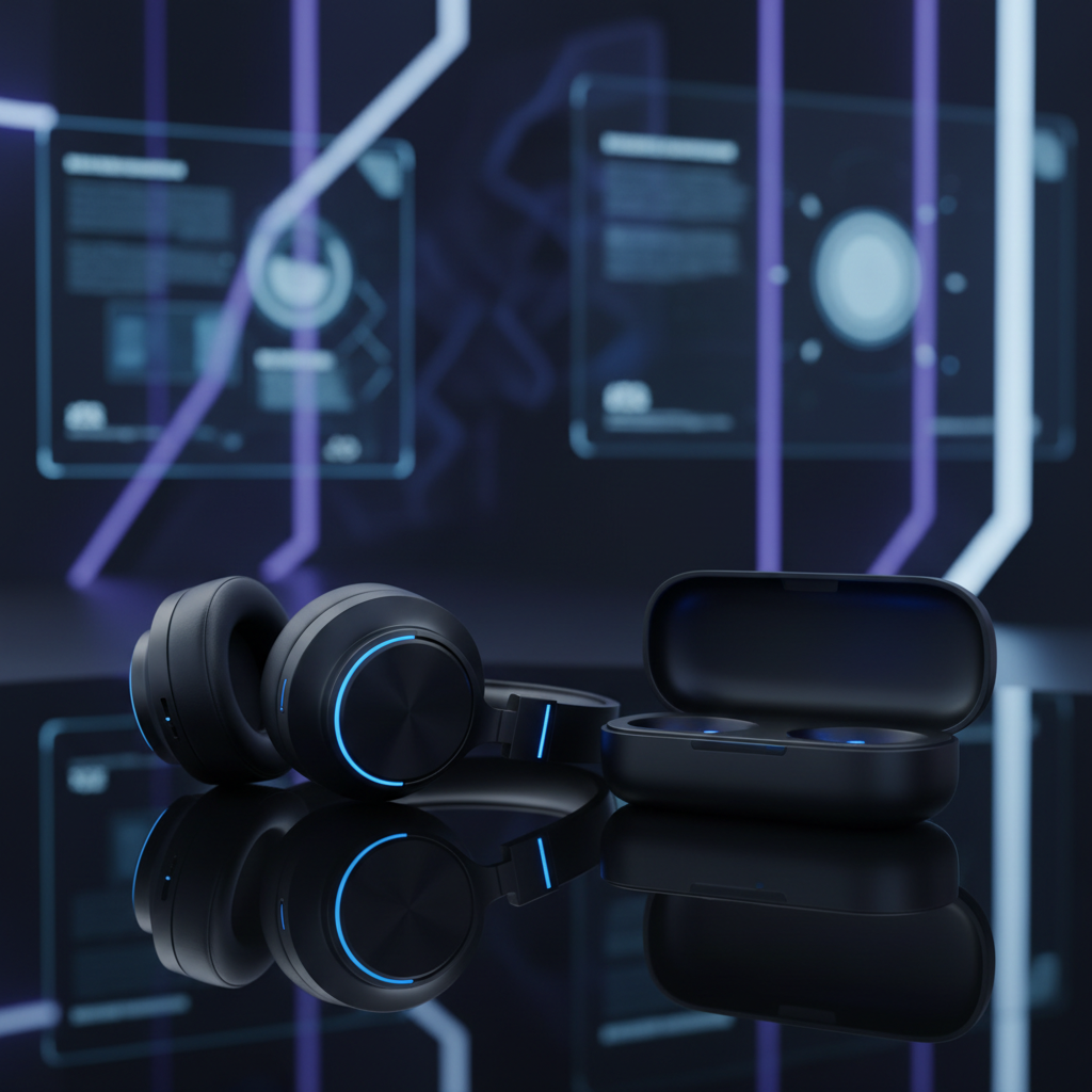 Auriculares inalámbricos Nova Pro con estuche
