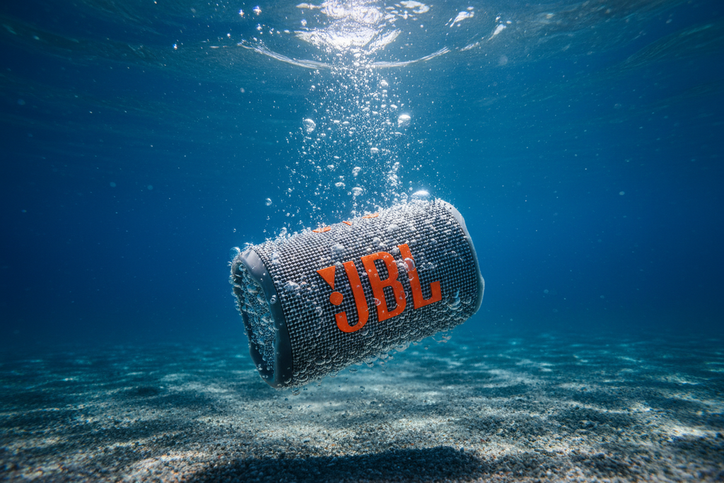 Bocina JBL Flip 7 resistencia IP68 bajo el agua