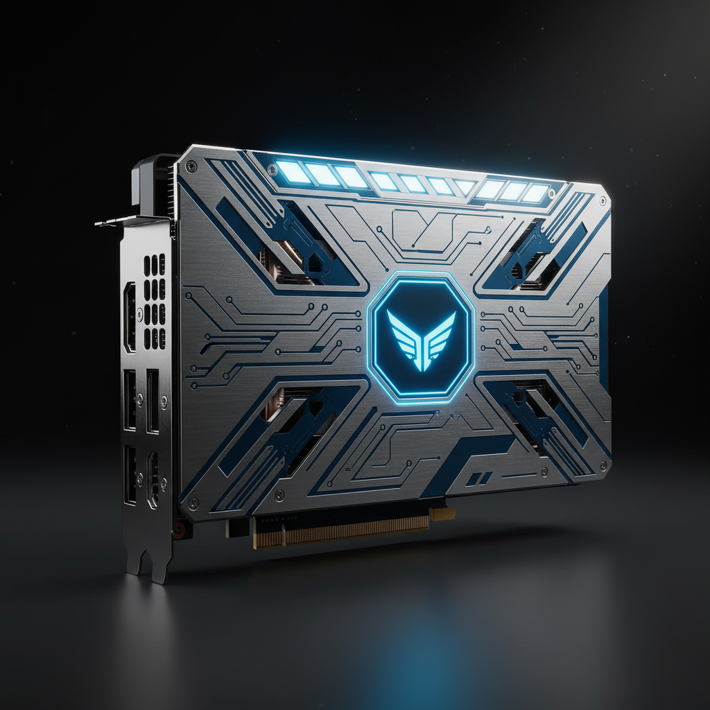 Tarjeta de video RTX Ultra backplate metálico premium