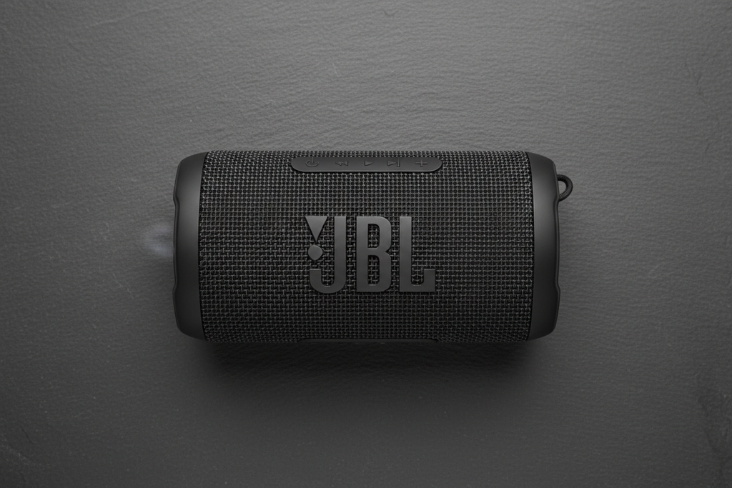 Bocina JBL Flip 7 vista superior flat lay