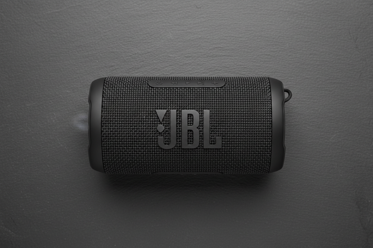 Bocina JBL Flip 7 vista superior flat lay