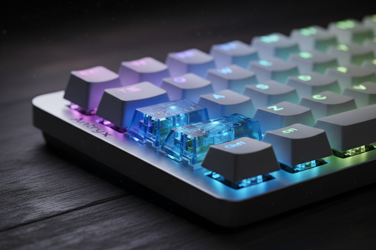 Teclado Antryx Eclipse TK-800 macro switches Blue RGB