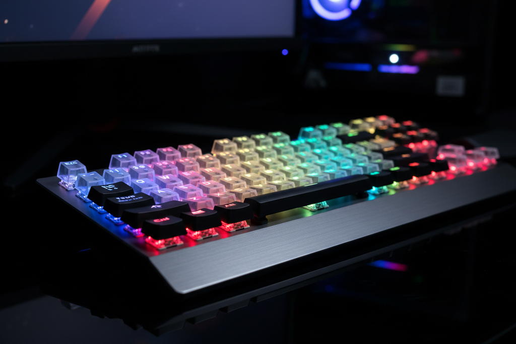 Teclado Antryx Raptor K550 RGB Switch Red