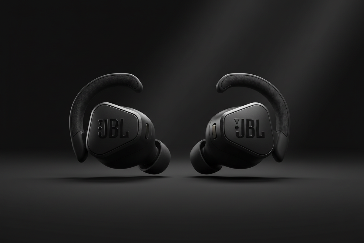 JBL Endurance Peak 3 Powerhook design frontal