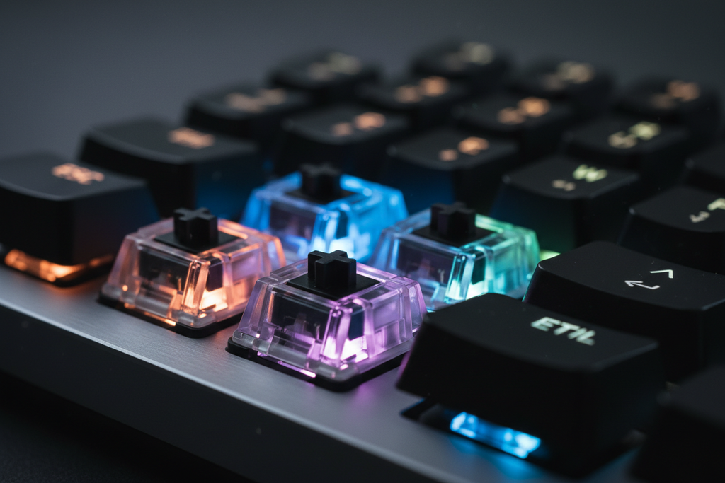 Teclado Antryx KX-700 macro switches hot-swap RGB