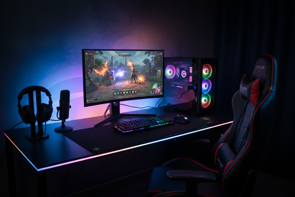Setup Gaming Upper Mid-Range Completo Armado 1440p