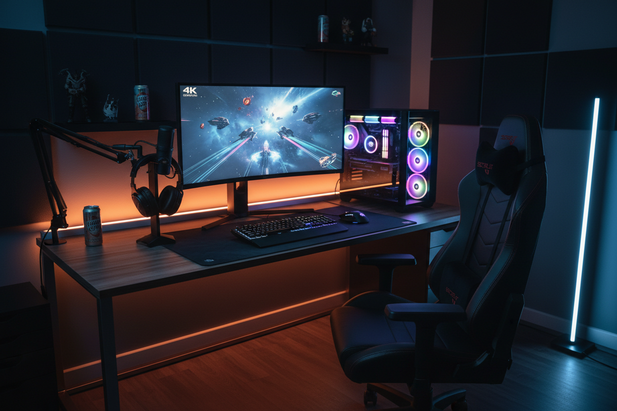 Setup Gaming Premium Completo - Vista general