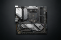 Gigabyte B650 AORUS Elite AX vista superior AORUS design