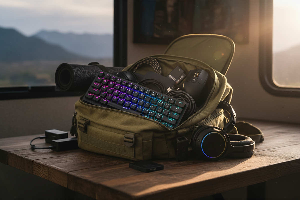 Teclado Antryx Eclipse TK-800 lifestyle portable LAN party
